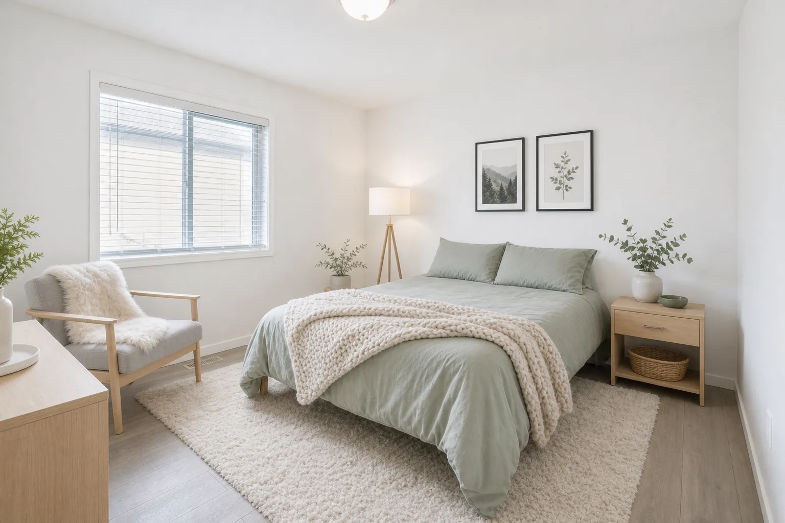 Bedroom, Scandinavian