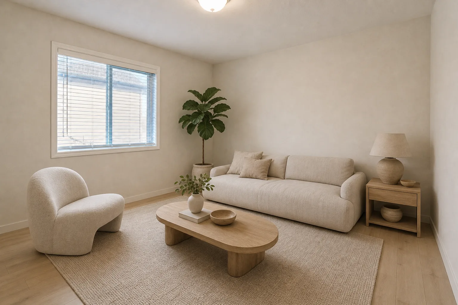 Bedroom, Warm Minimal