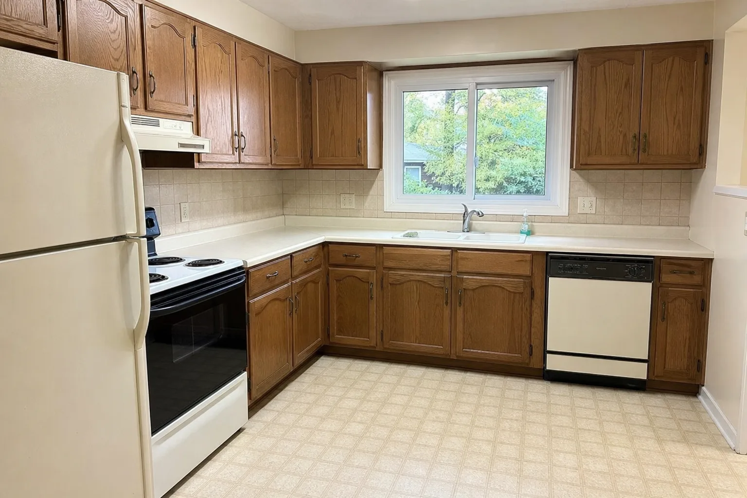 Kitchen before